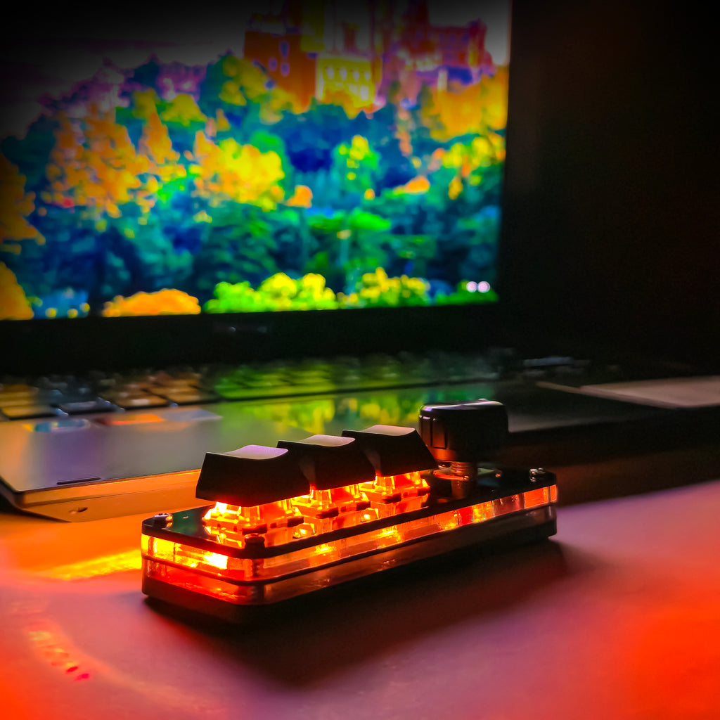 Sleek Mini Programmable Keyboard — Perfect for Gaming, Office & Home